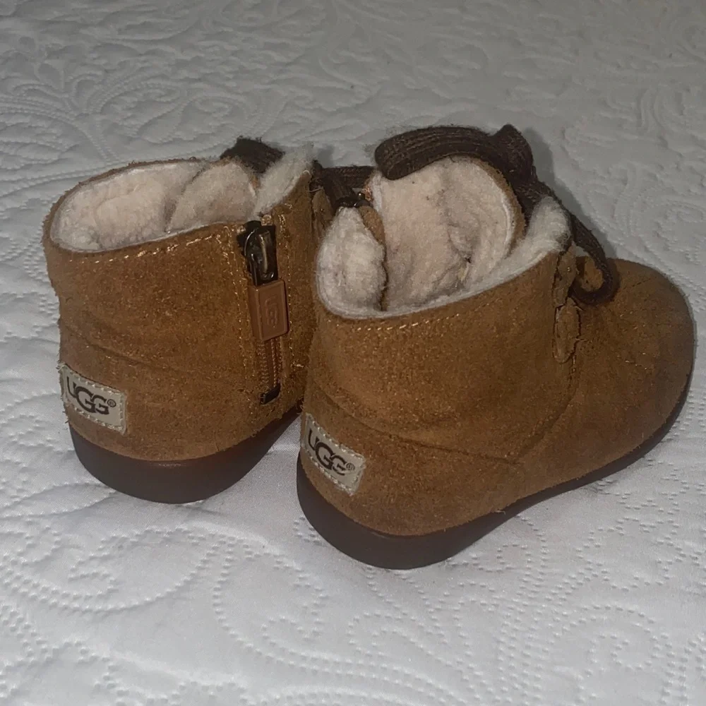 UGG Kids Brown Ankle Boots